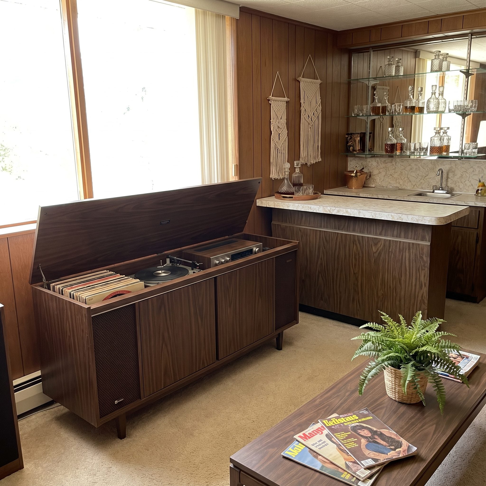 The Record Player or Stereo Console That Ran the Whole Party