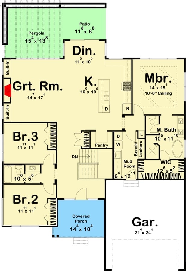 Floor Plan - Main Floor