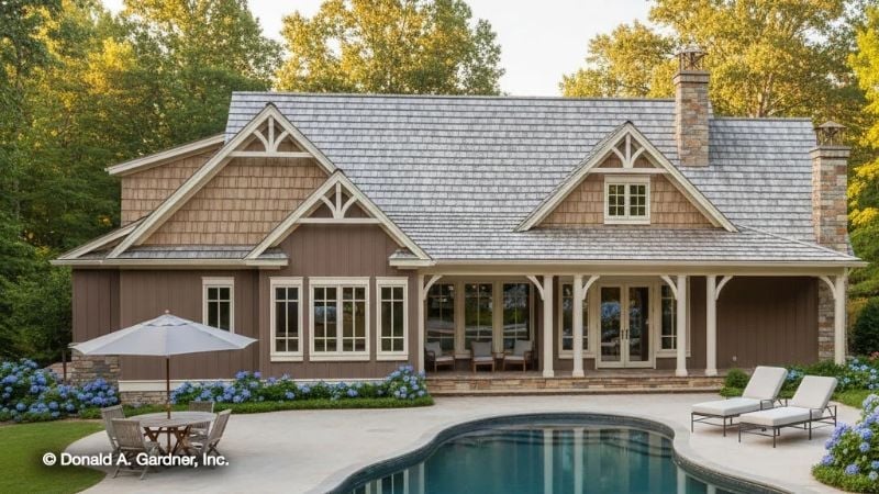 Hydrangeas, a Pool, and a Porch That Knows Its Job