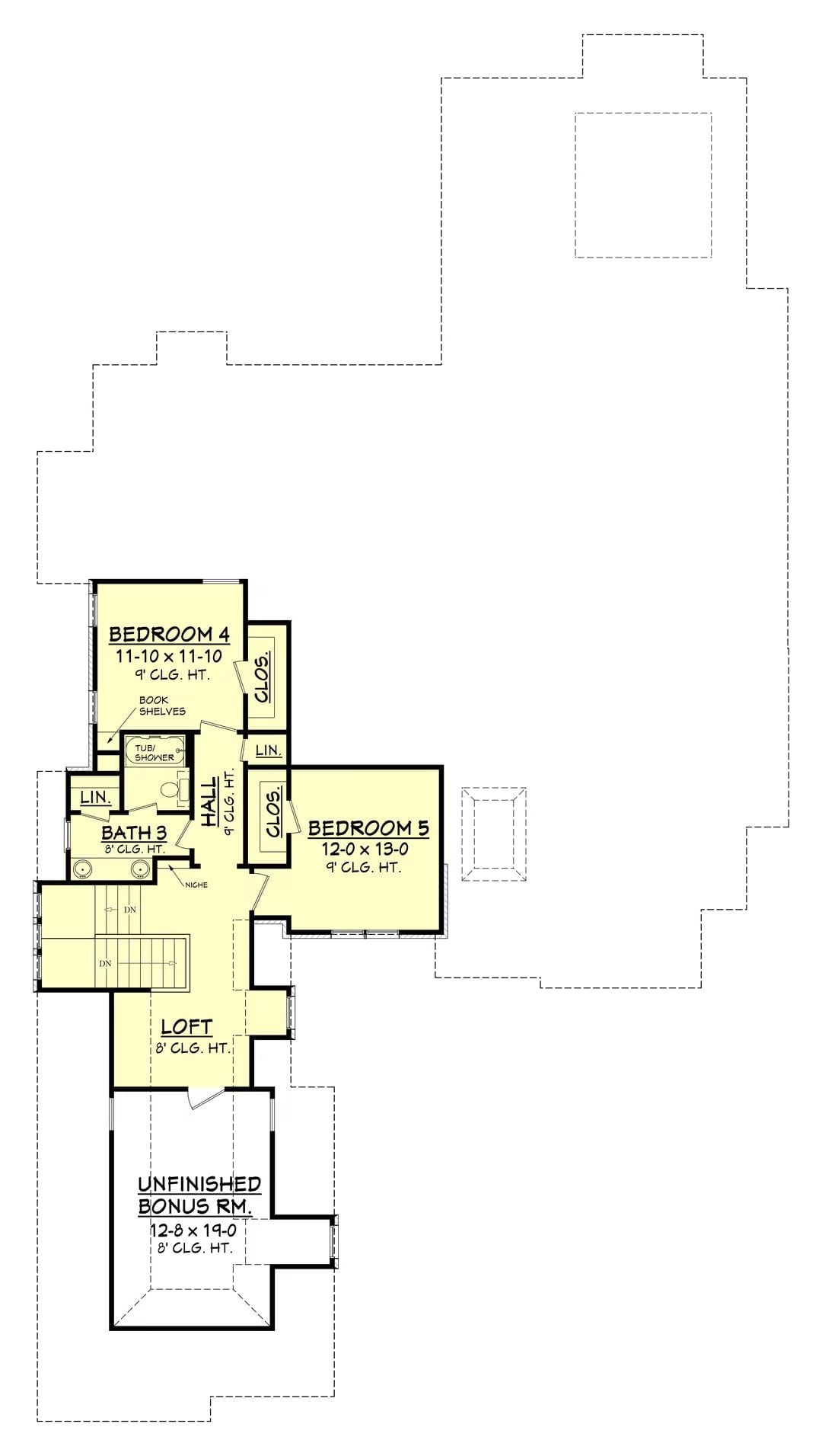 Floor Plan - Second Floor