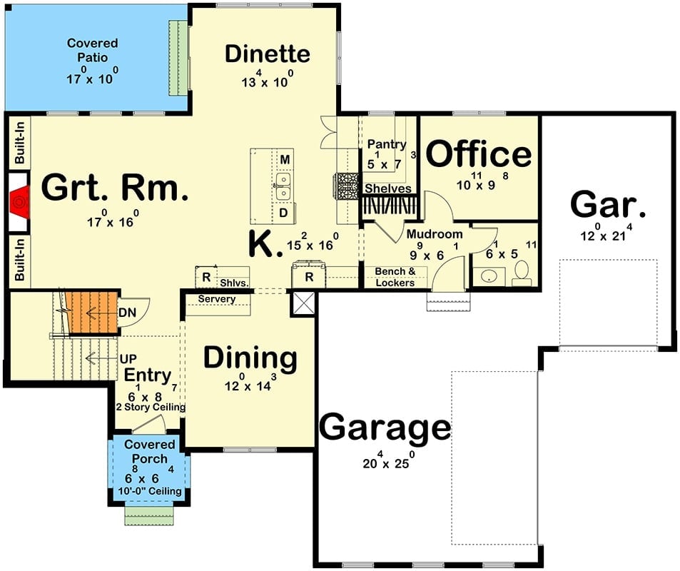 Floor Plan - Main Floor