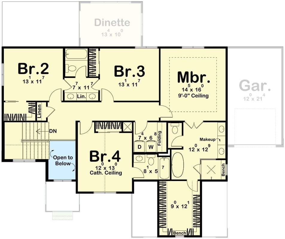 Floor Plan - Second Floor