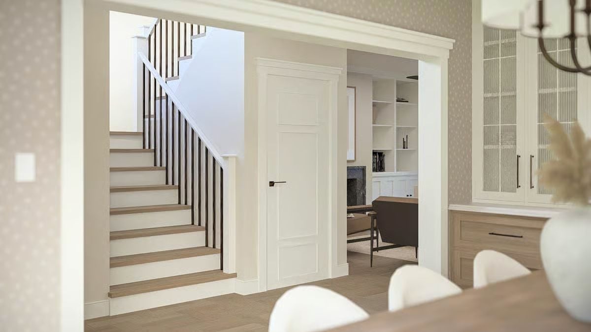 Staircase and Doorway Framing That Does the Heavy Lifting