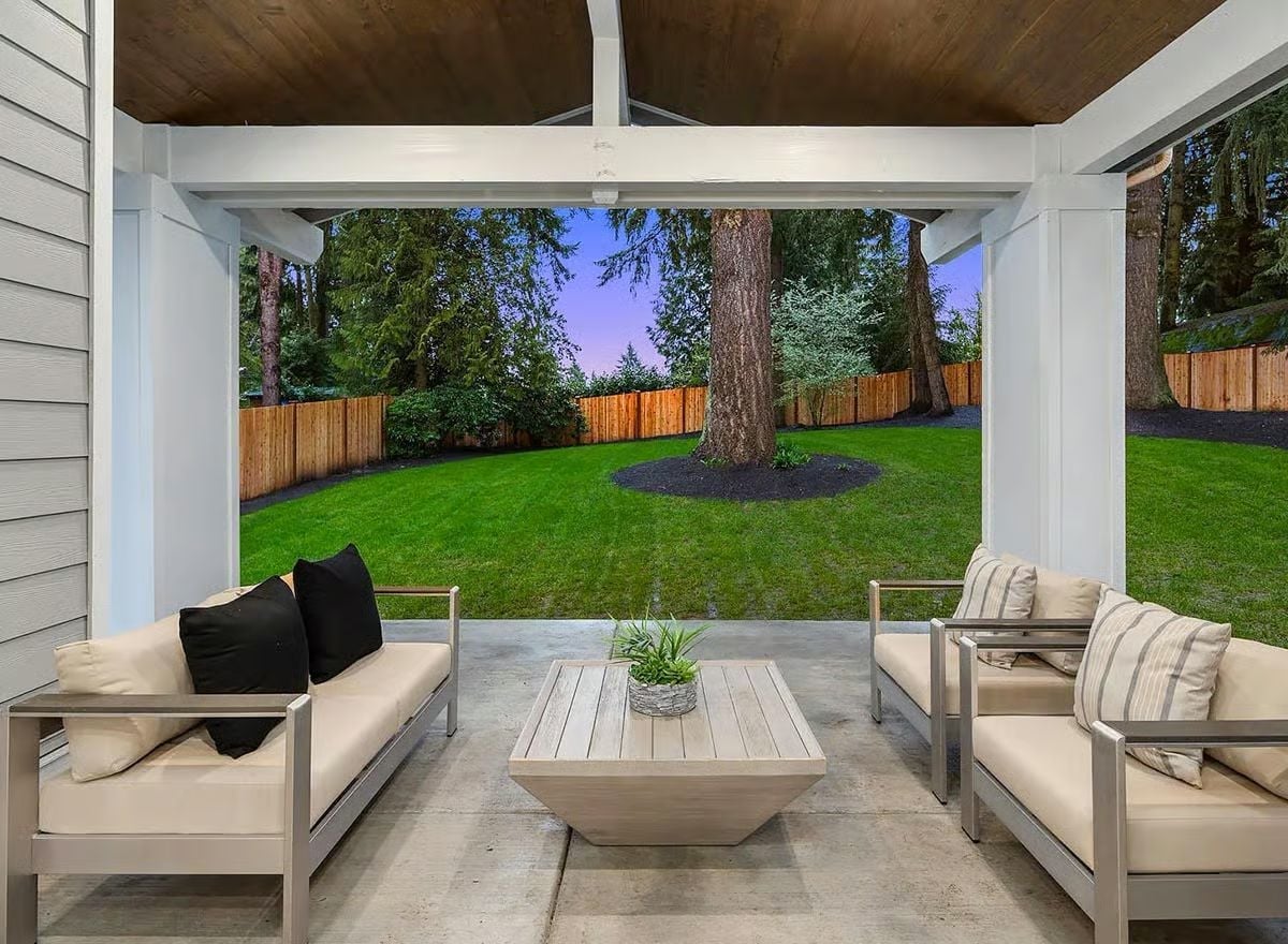 Covered Patio, Concrete Slab, and a Backyard Big Enough to Actually Use