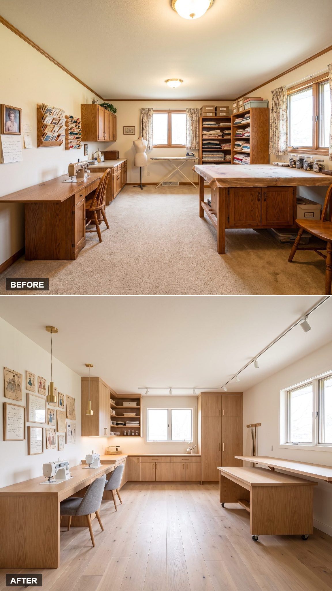 Scandinavian Studio With Room to Move