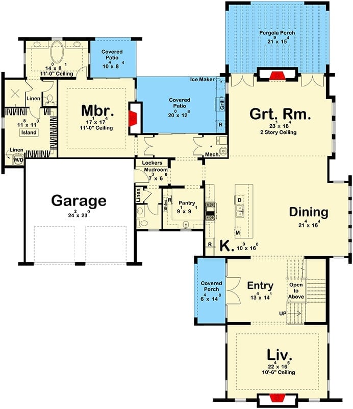 Floor Plan - Main Floor