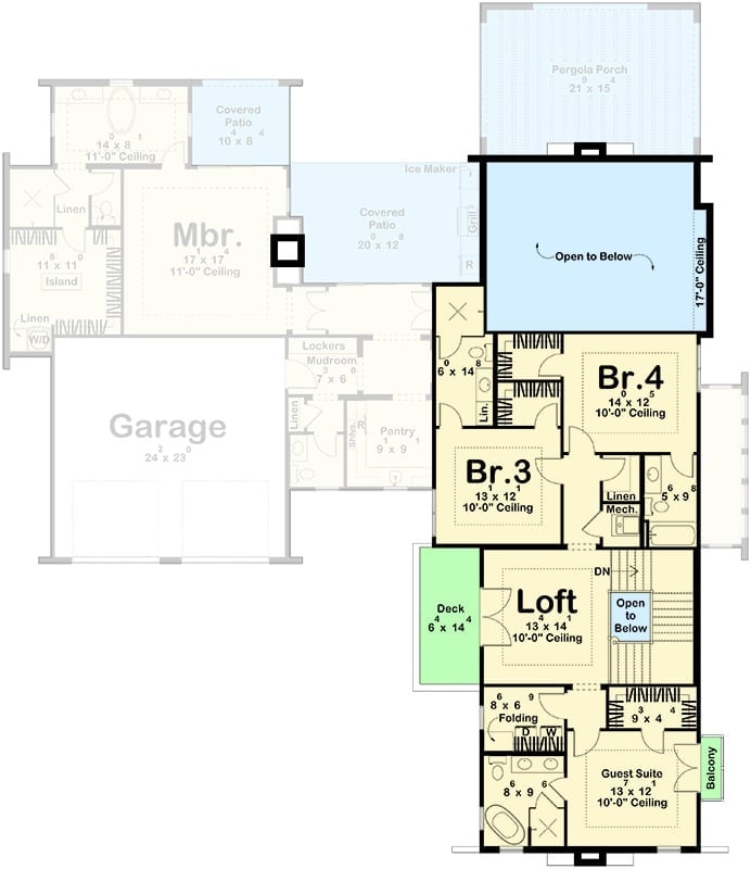 Floor Plan - Second Floor