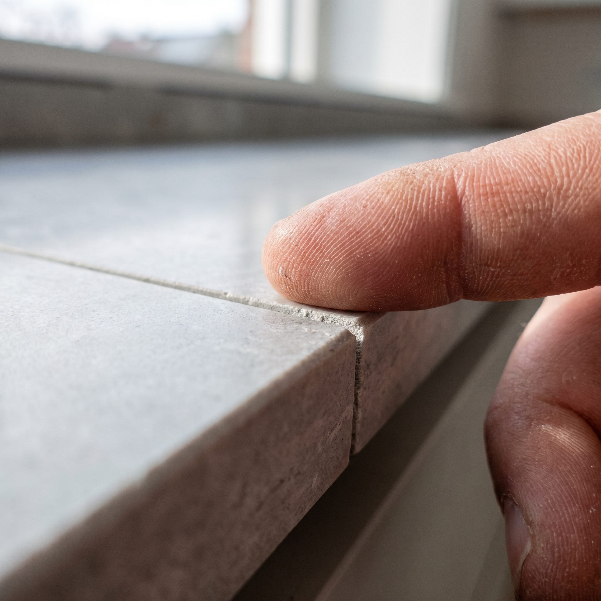 The Seam You Can Feel With Your Fingernail
