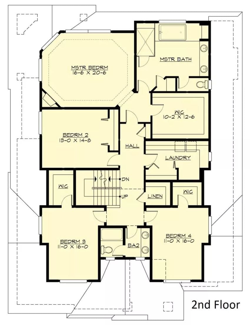 Floor Plan - Second Floor