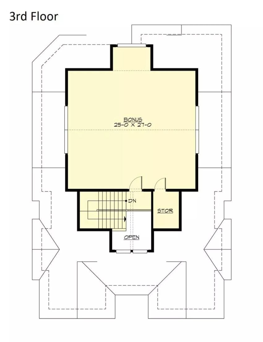 Floor Plan 3 - Sequoia Heights 5-Bedroom Craftsman with Bonus Room Designed for Families Who Believe in Big Tables, Long Dinners, and Loud Laughter