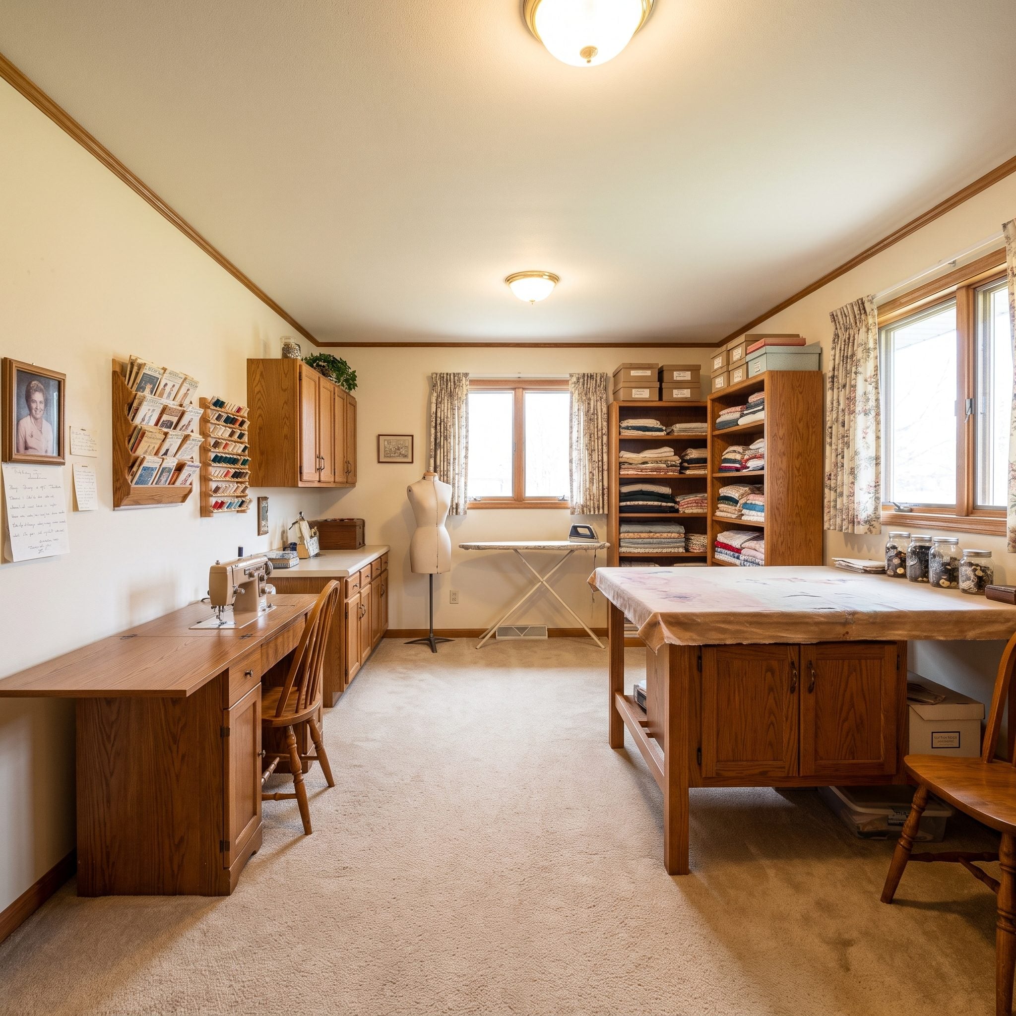 She Inherited Her Grandmother's Sewing Room and Couldn't Bear to Change a Thing — Until She Asked AI. 38 Before & Afters —