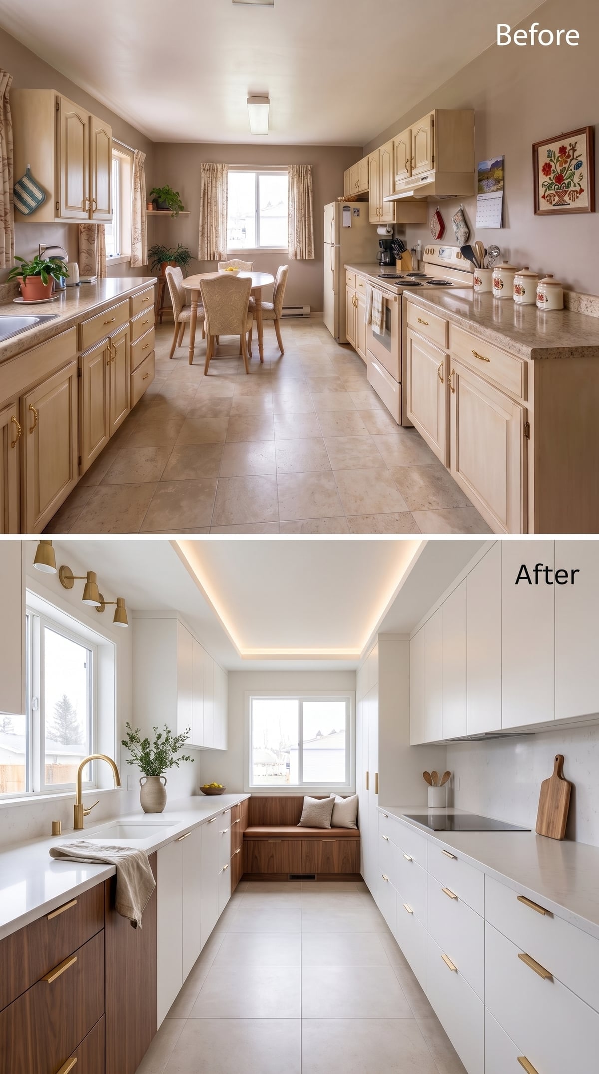 Cove Lighting Did More Work Here Than Any Cabinet Ever Could