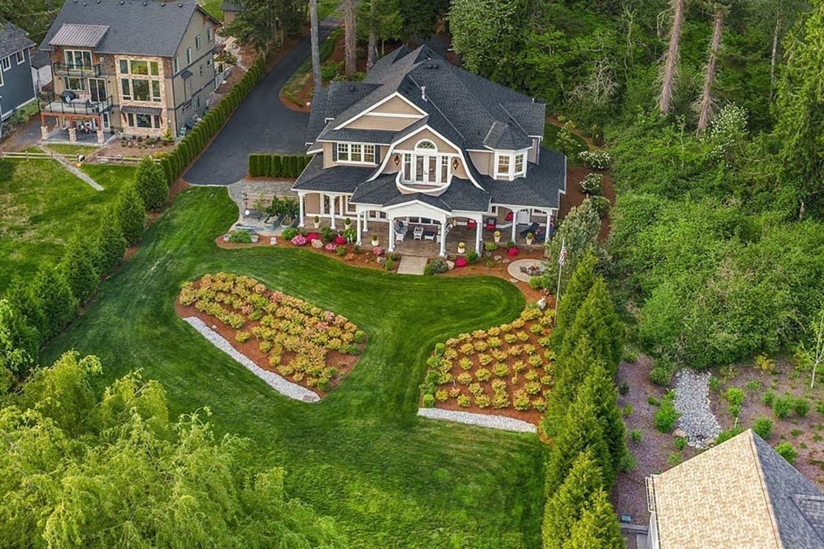 Drone Views Reveal What Self-Made Homeowners Build When Nobody's Telling Them No