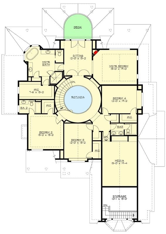Floor Plan - Second Floor