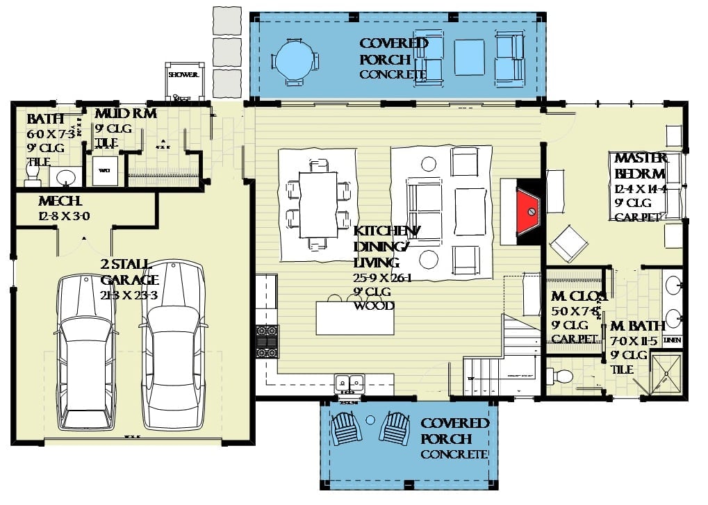 Floor Plan - Main Floor