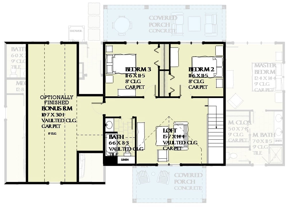 Floor Plan - Second Floor