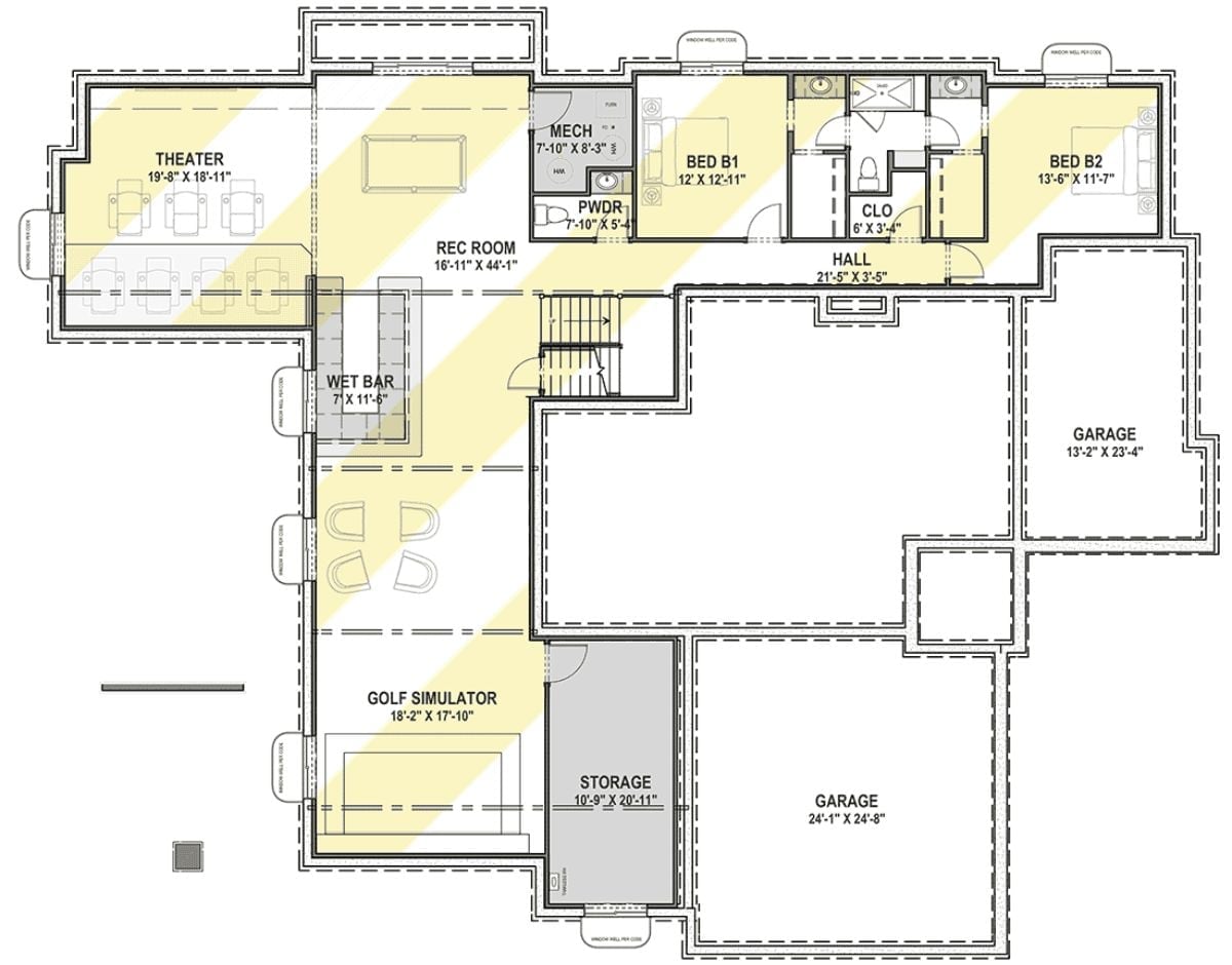Floor Plan - Basement