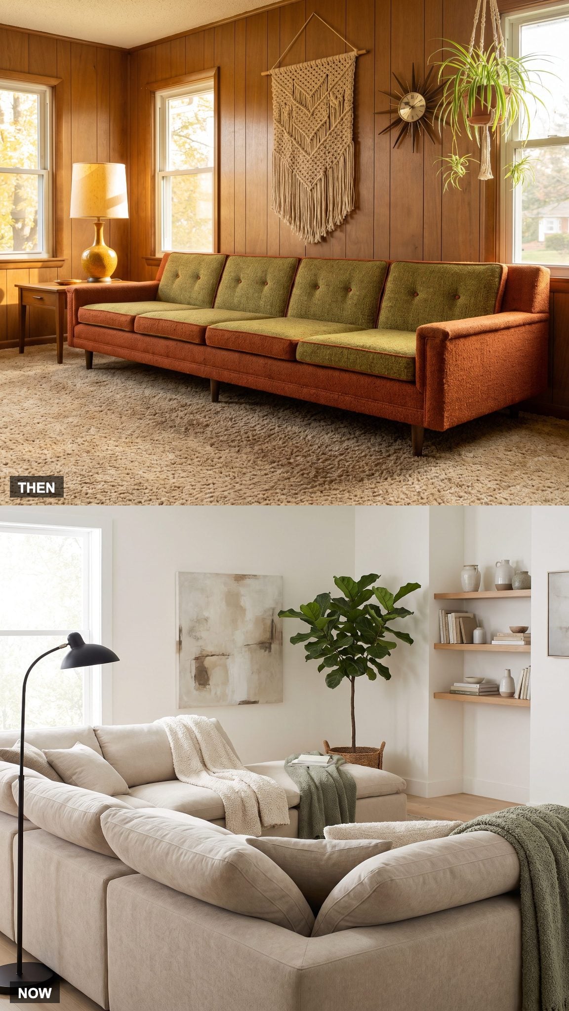 The Silhouette: The Long Low Sofa Becomes a Deep Modular Sectional
