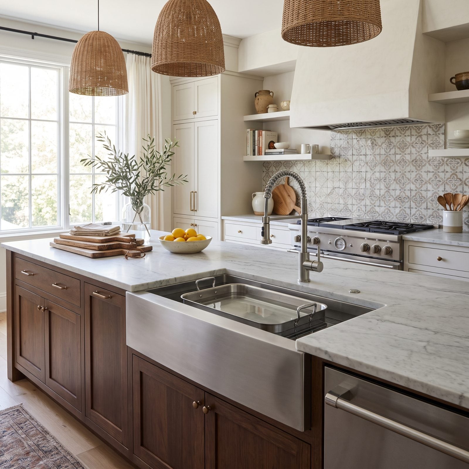 A Sink Big Enough to Bathe a Roasting Pan