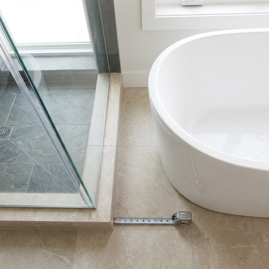 The Six-Inch Dead Zone Between the Tub and the Shower Glass