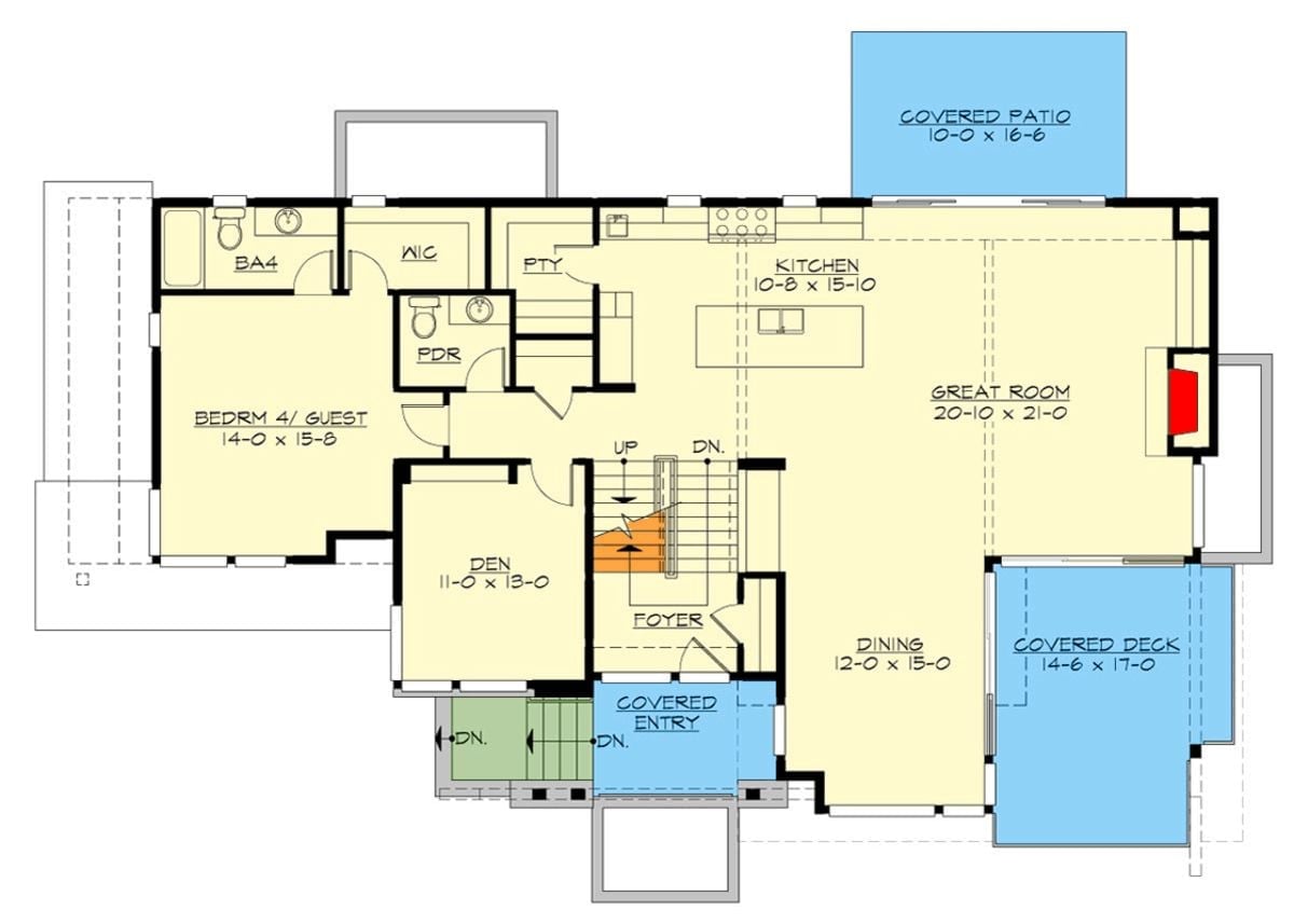 Floor Plan - Main Floor