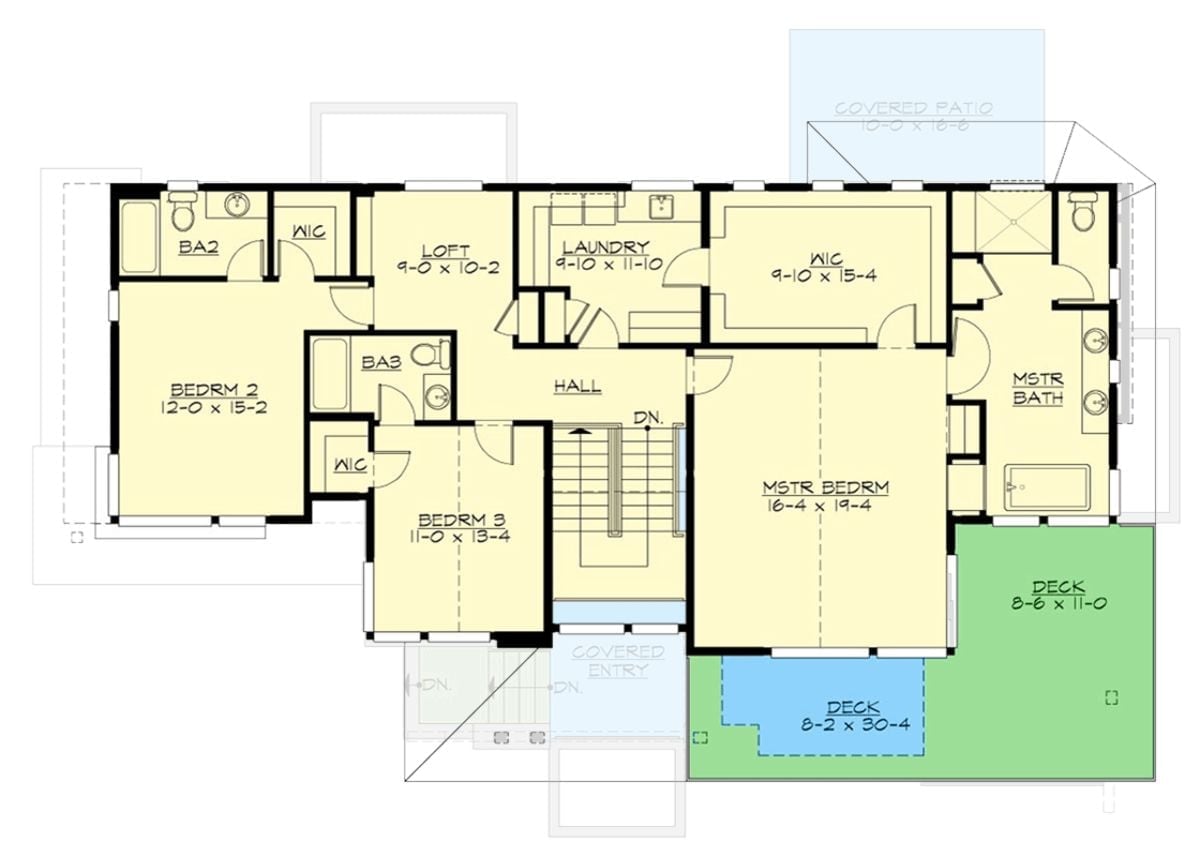 Floor Plan - Second Floor