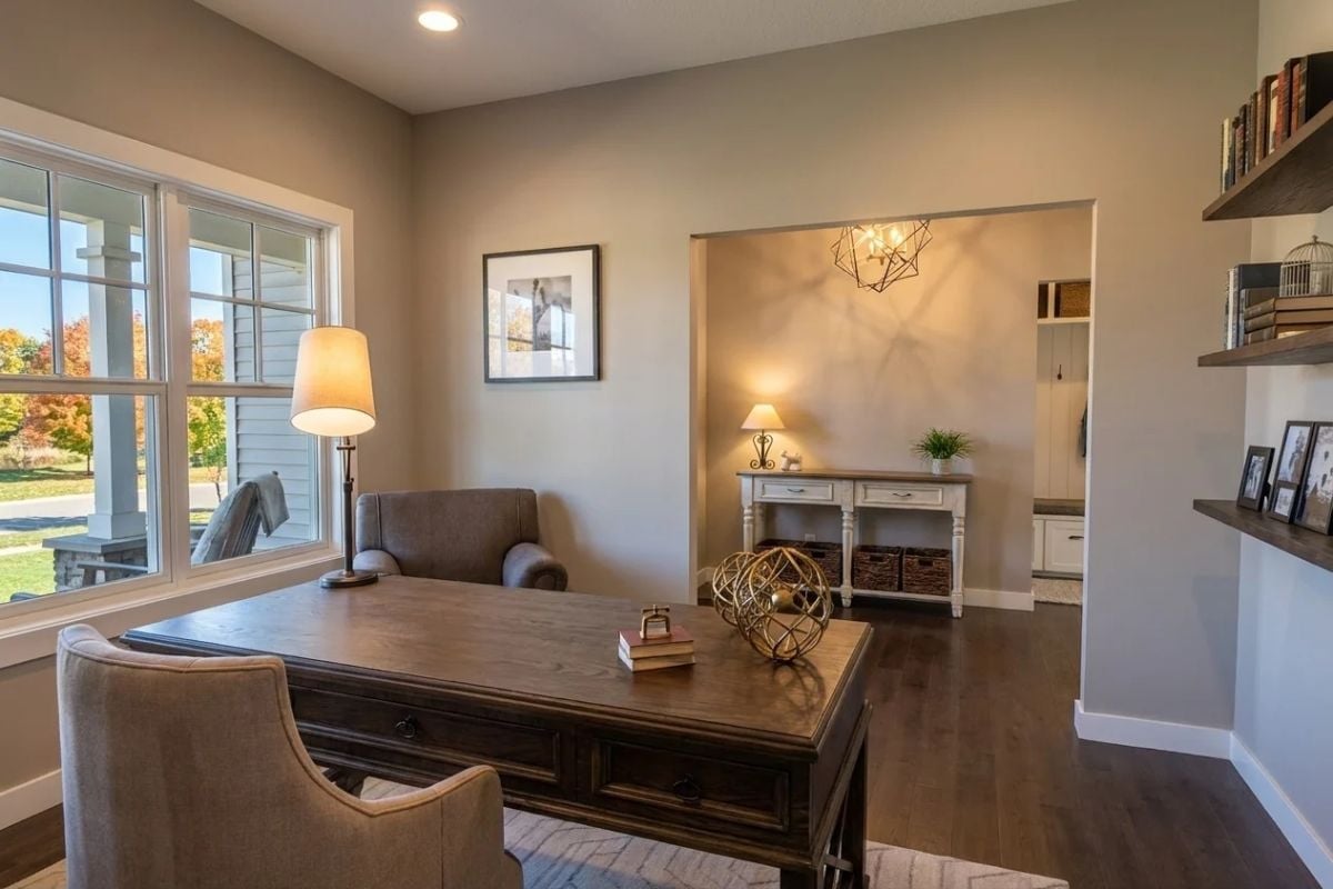 Dedicated Home Office With a Door That Closes, for Parents Who Need That
