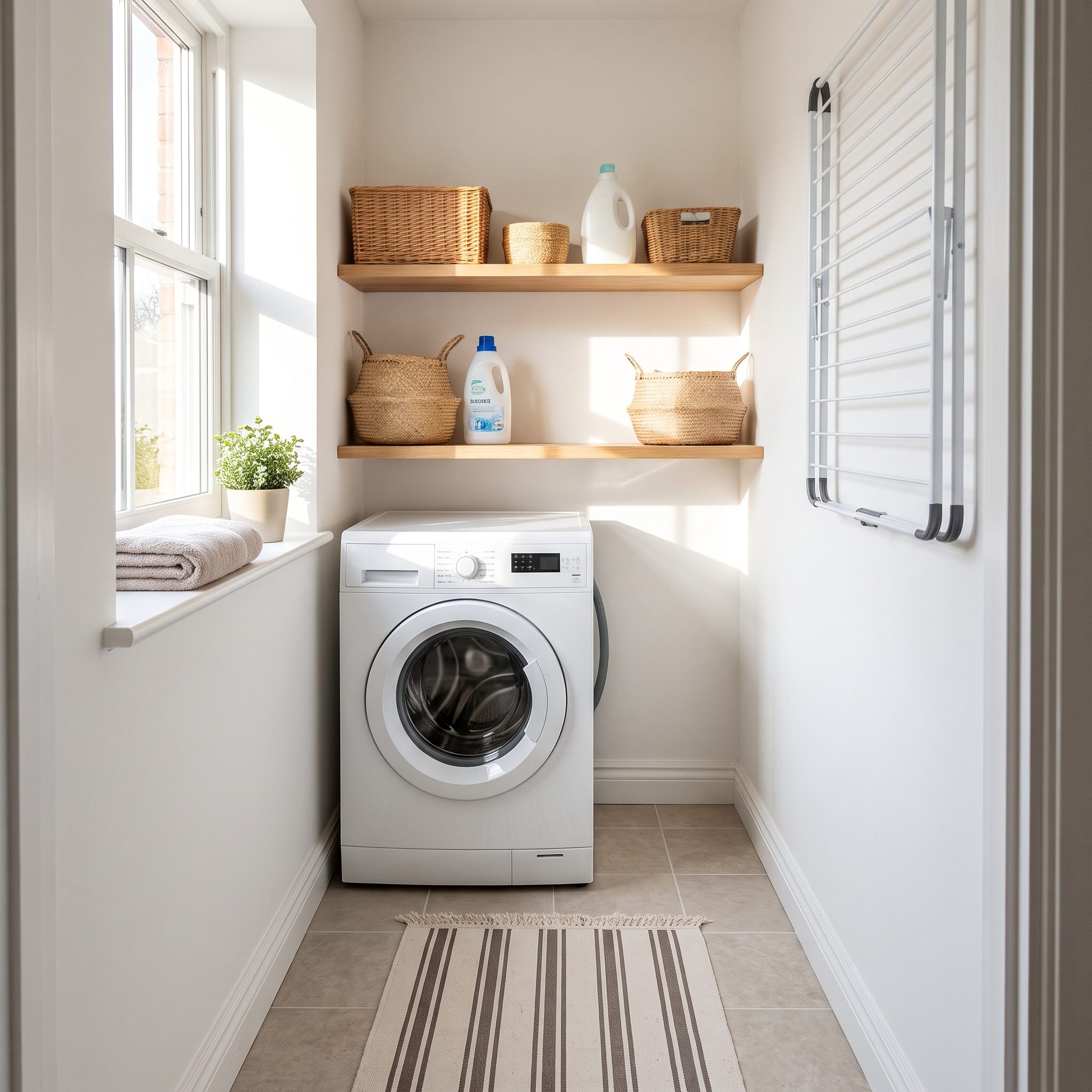 That Slim Dead Slot Beside the Washer Begging for a Pull-Out