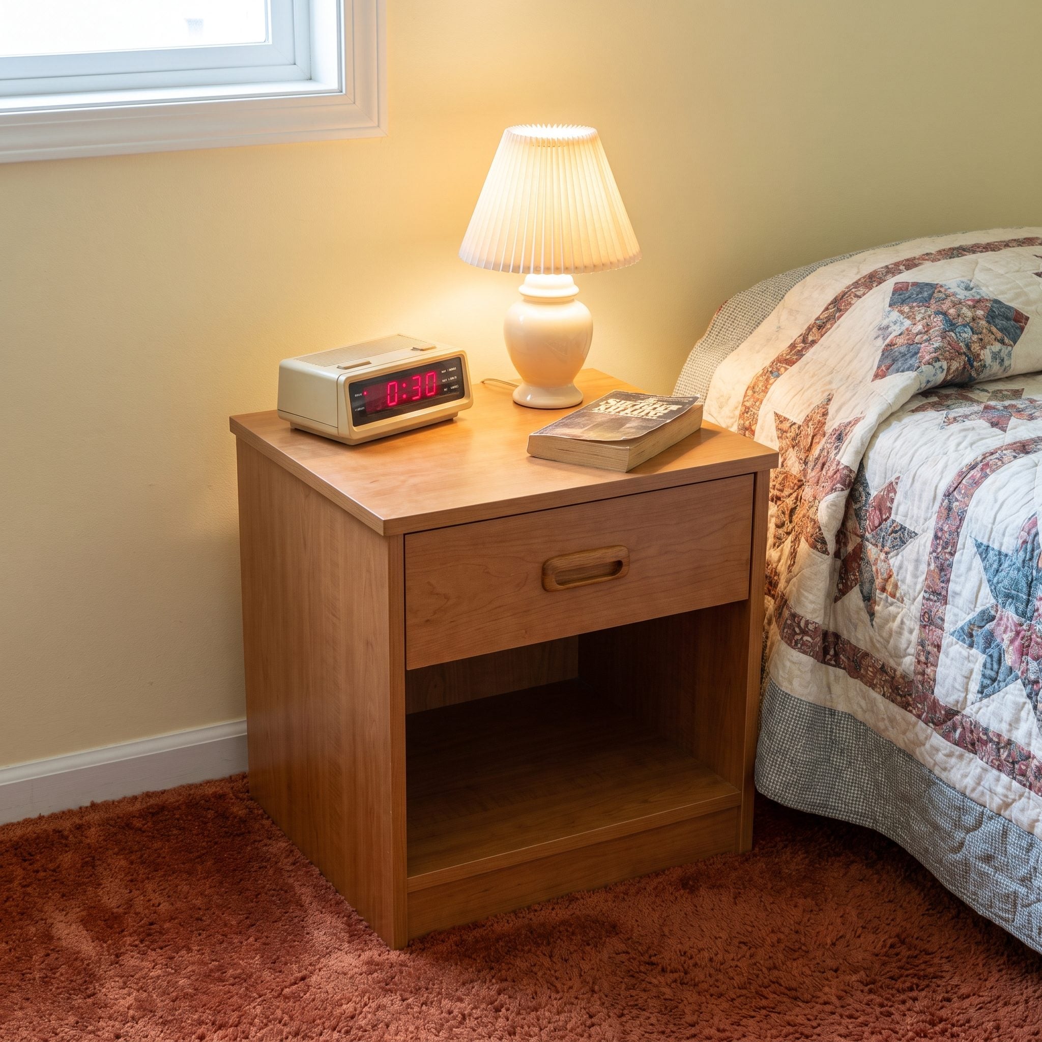 A Small Bedside Table for Around $25