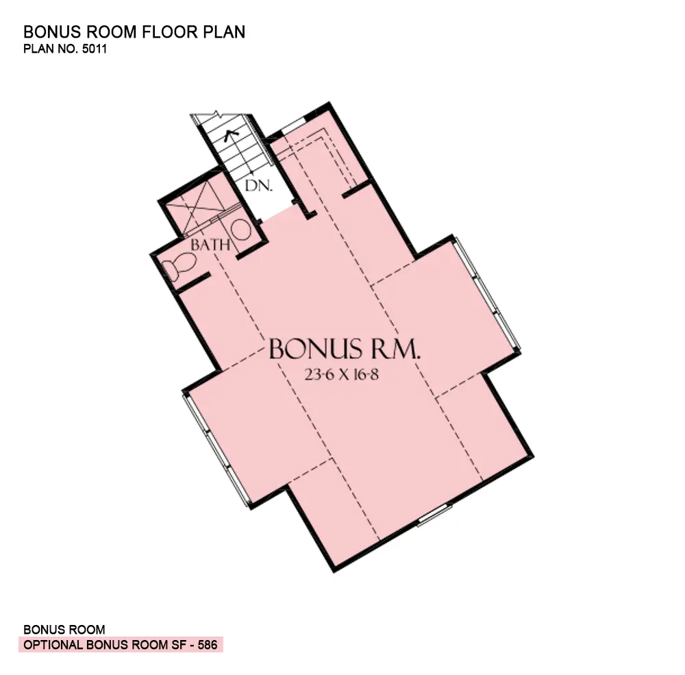 Floor Plan - Bonus Room