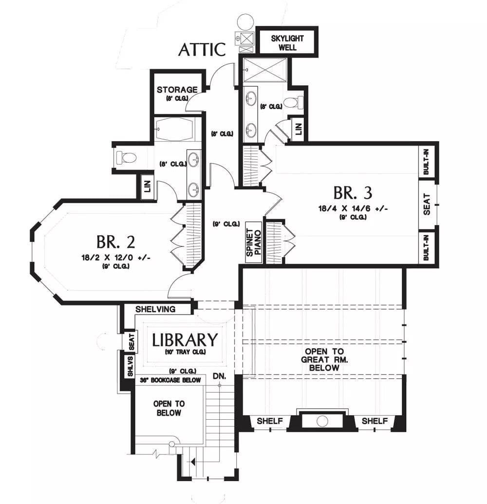 Floor Plan - Second Floor