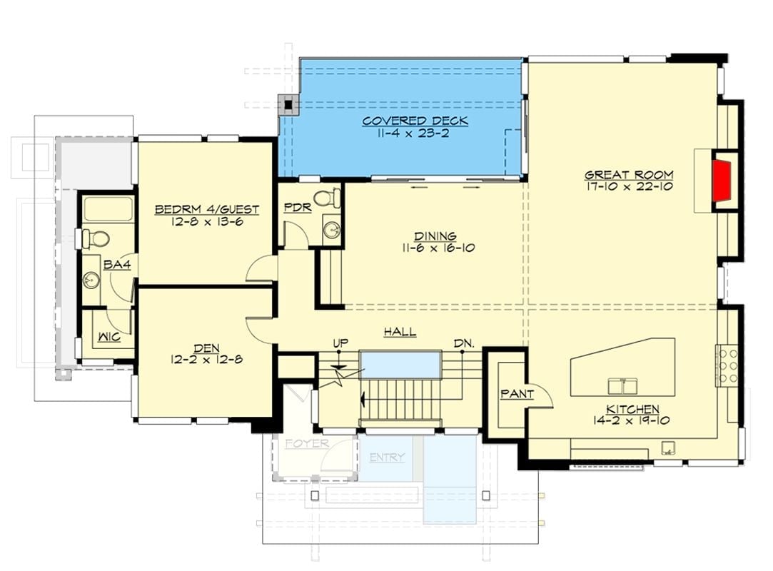 Floor Plan - Second Floor
