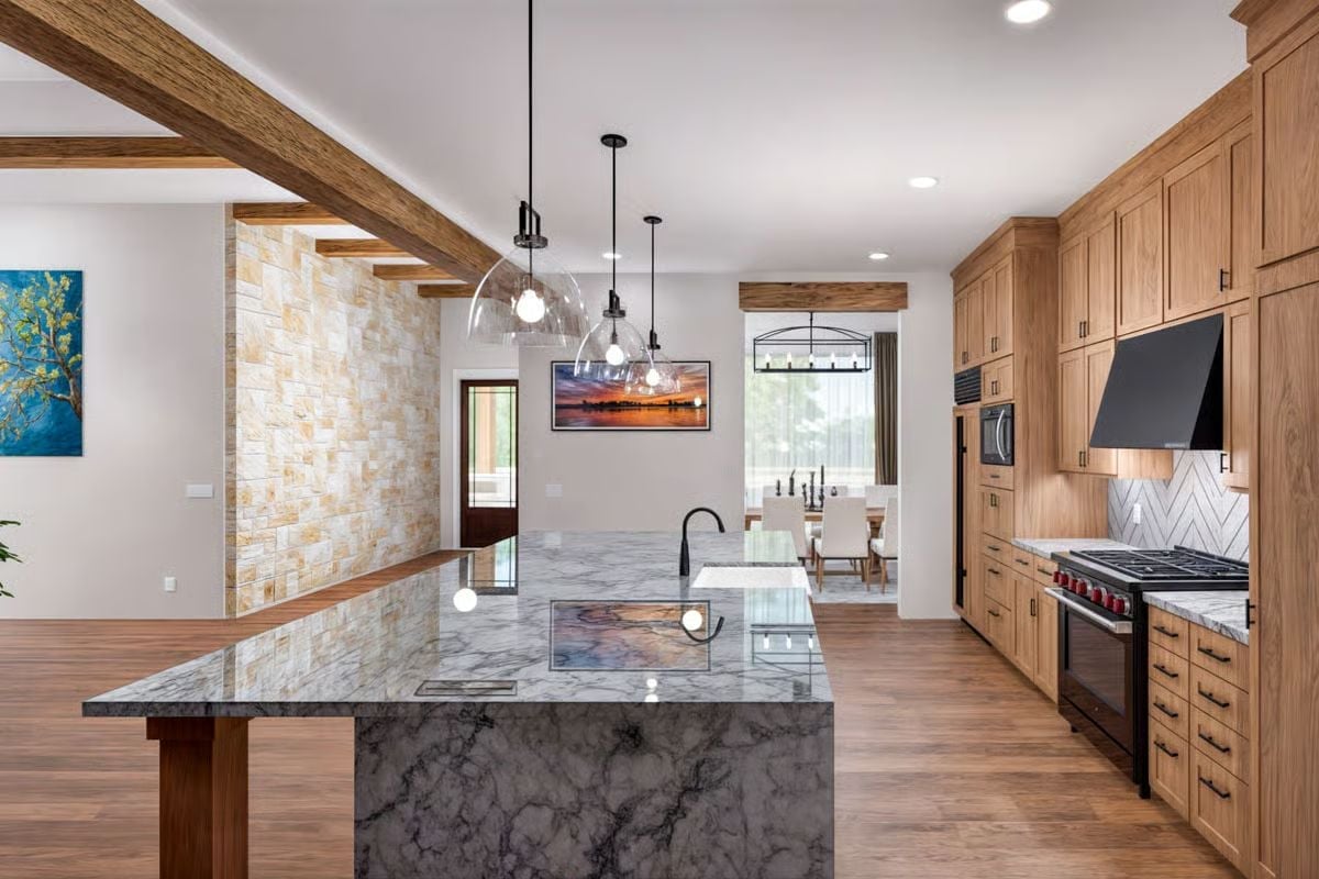 Marble That Actually Does Something and a Kitchen Built Around Real Life