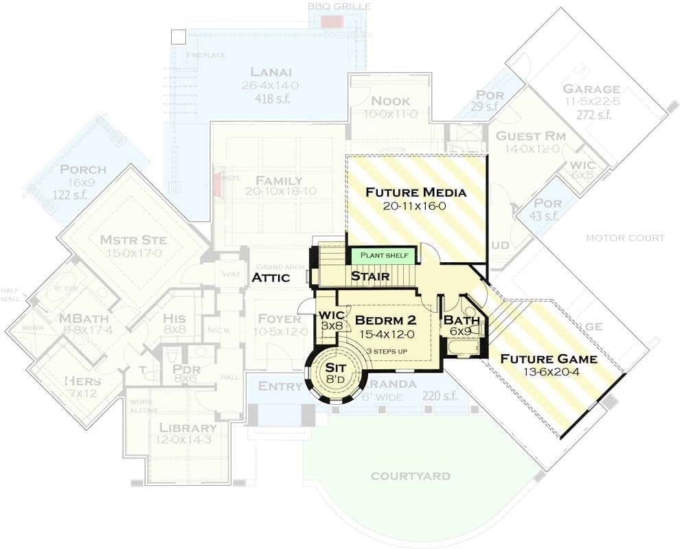 Floor Plan - Second Floor