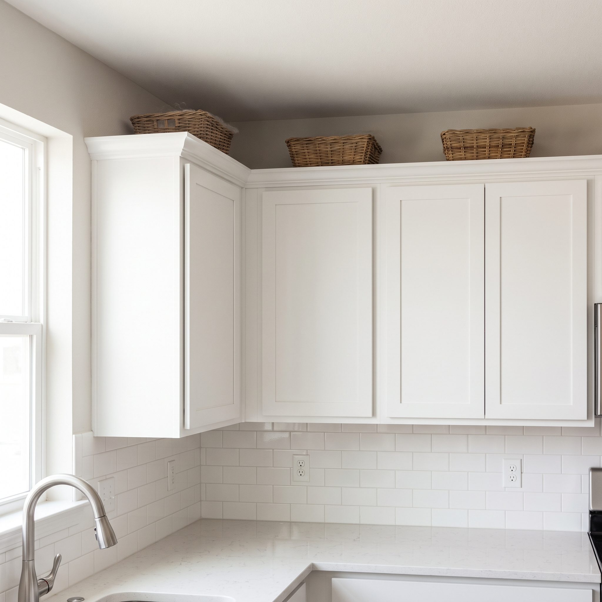 Stubby Upper Cabinets That Stop a Foot Short of the Ceiling