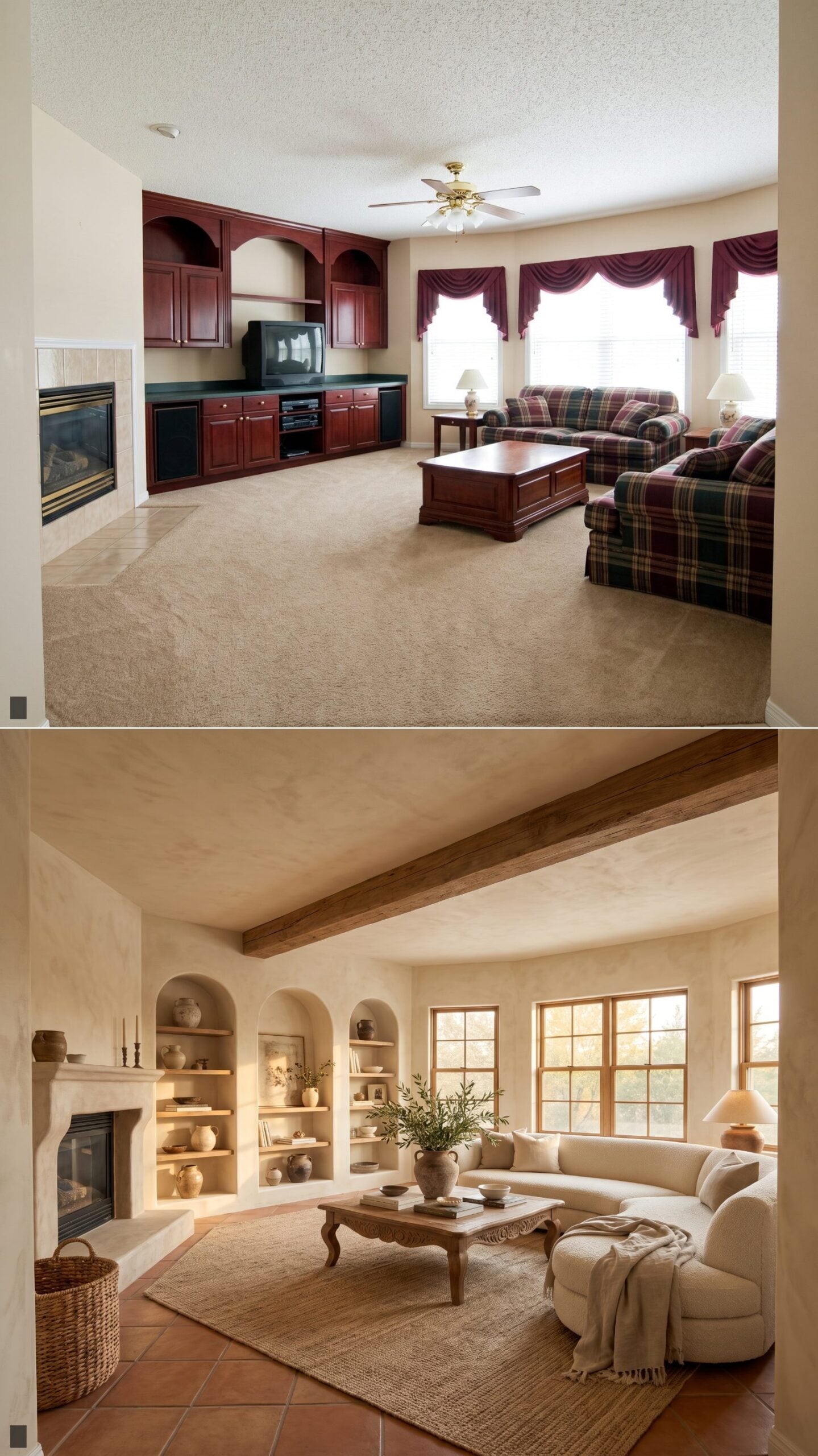 Sunbaked Mediterranean Rustic in Limewash and Terracotta