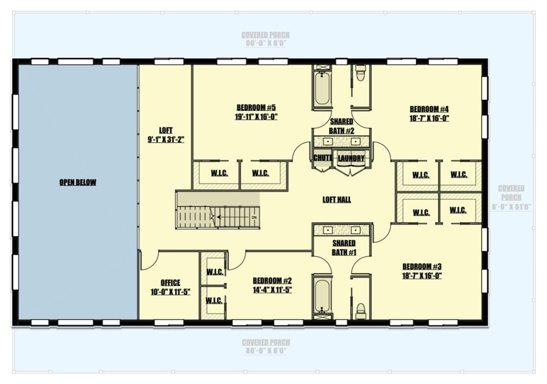 Floor Plan - Second Floor