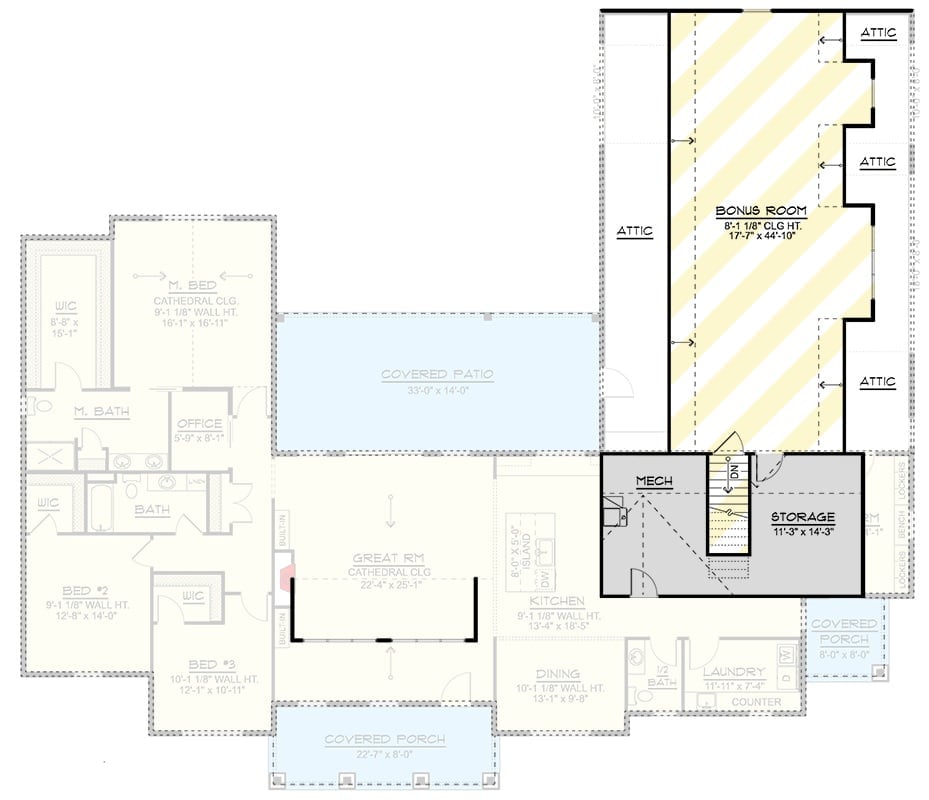 Floor Plan - Bonus Room