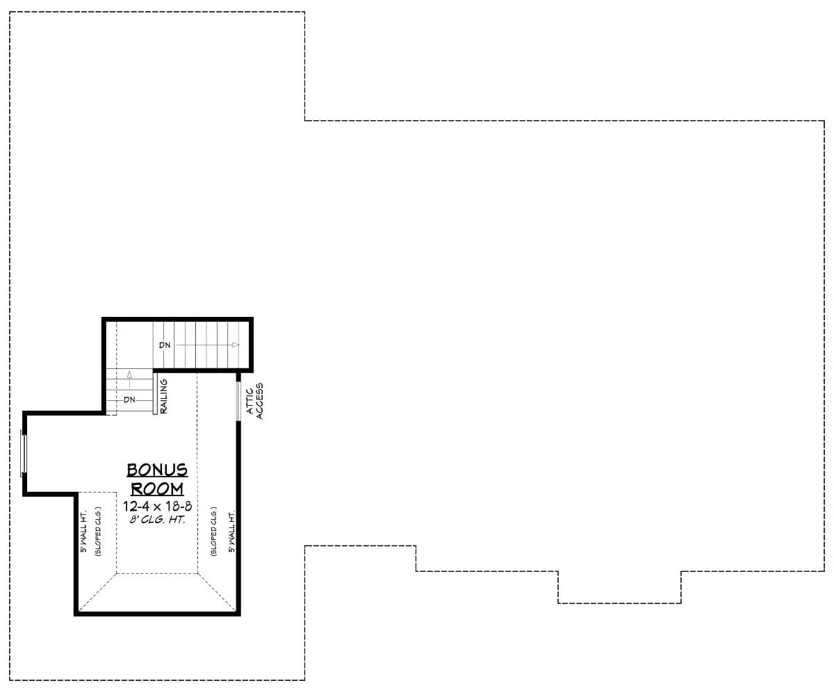 Floor Plan - Bonus Room