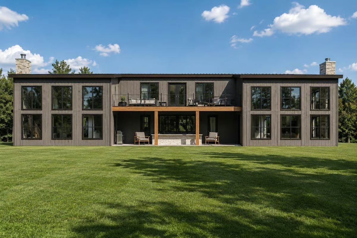 Vertical Board-and-Batten Siding That Actually Earns the Dark Finish