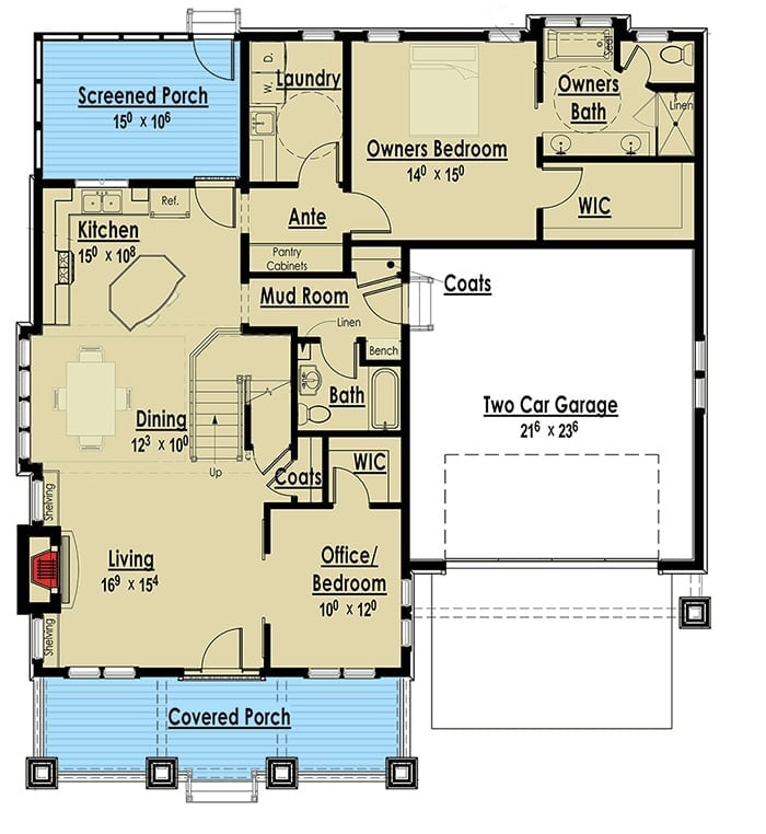 Floor Plan - Main Floor