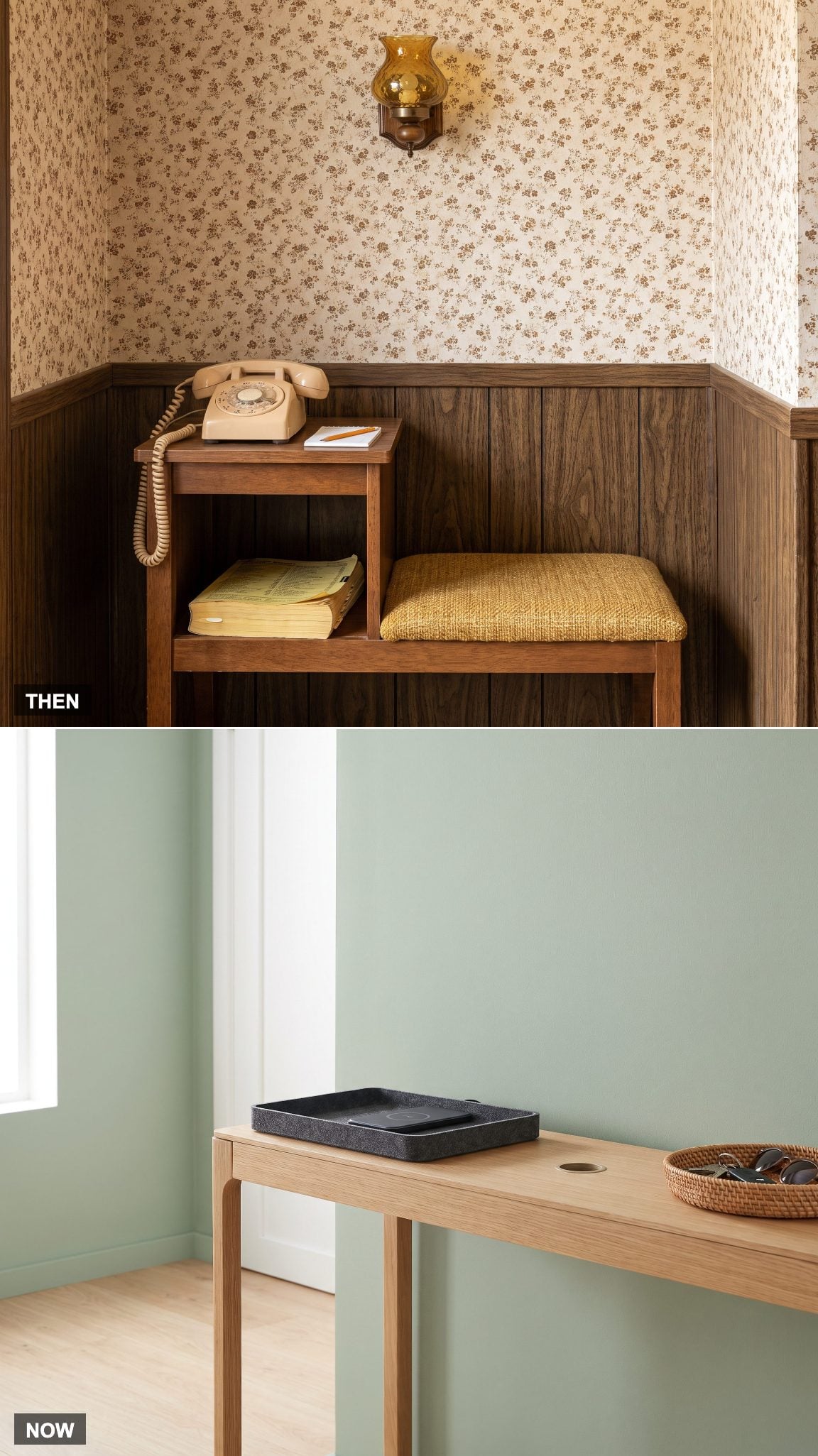 The Telephone Table vs. The Drop Zone Charging Station