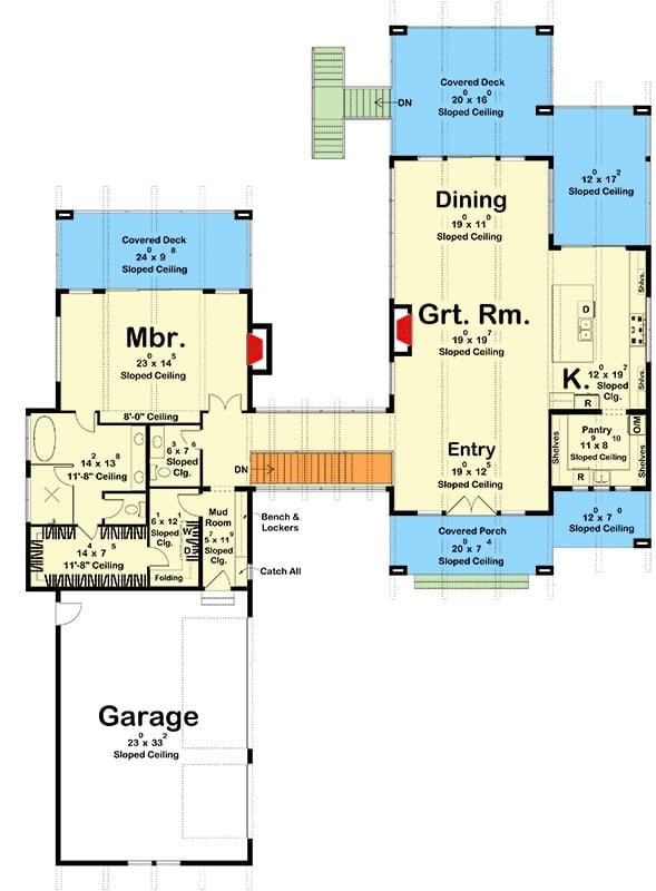 Floor Plan - Main Floor
