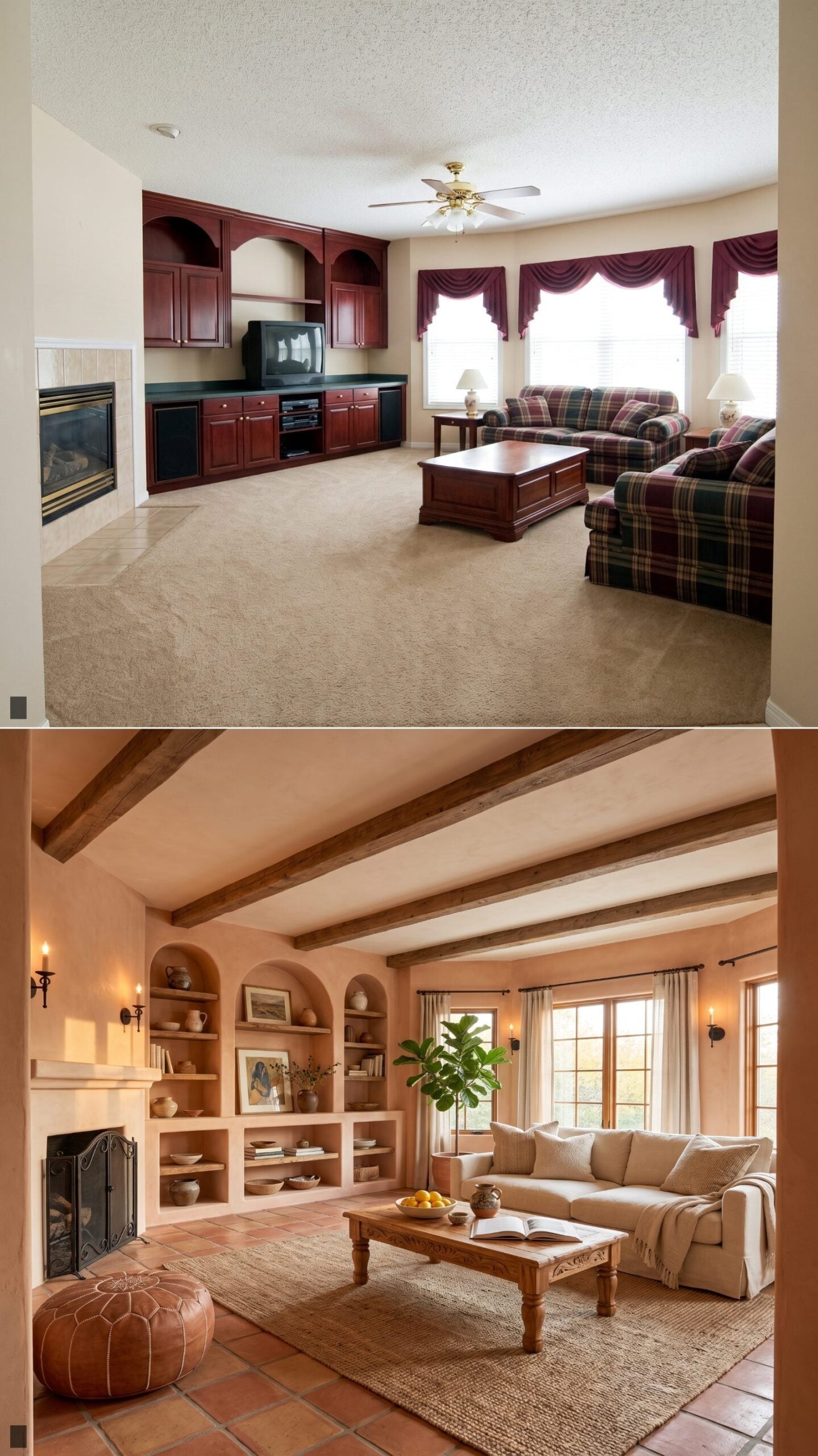 Terracotta Mediterranean with Limewashed Walls