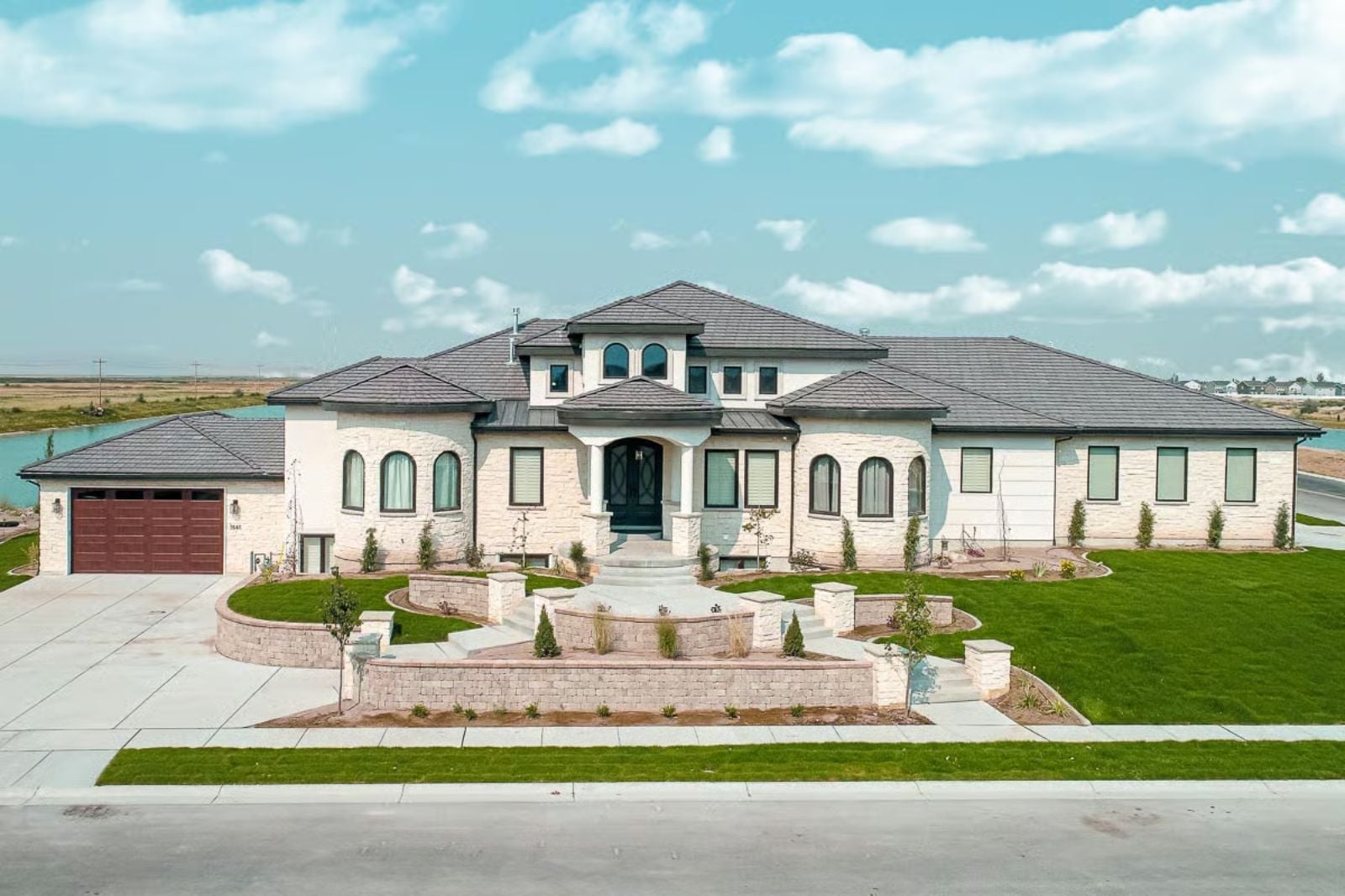 The Alcázar 6-Bedroom Spanish with Indoor Sport Court Designed for Self-Made Homeowners Finally Building What They Always Wanted (Floor Plan)