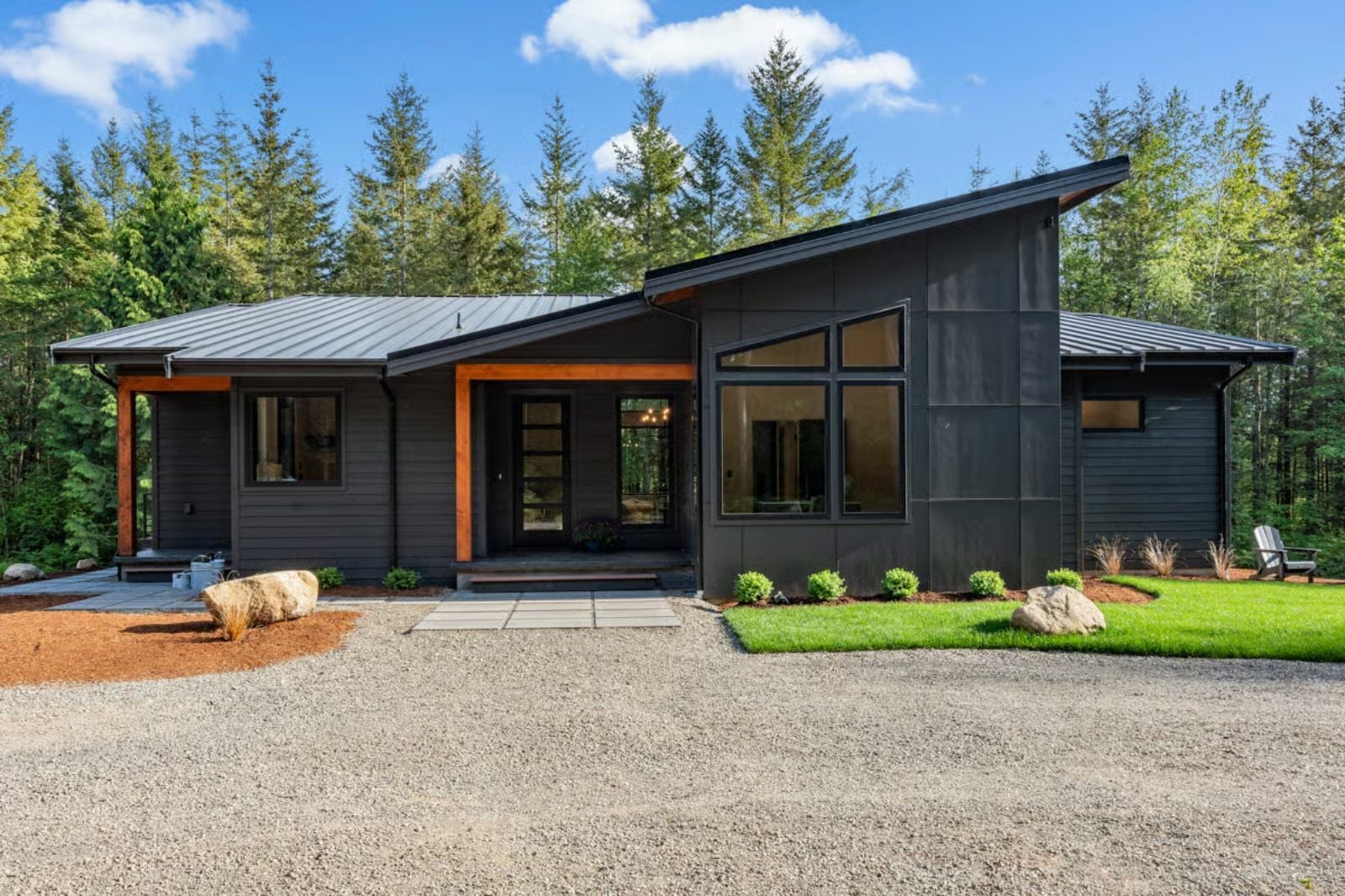 The Blackpine 3-Bedroom Mid-Century Modern with Covered Deck Designed for Couples Who Want a Home That Feels Like Vacation (Floor Plan)