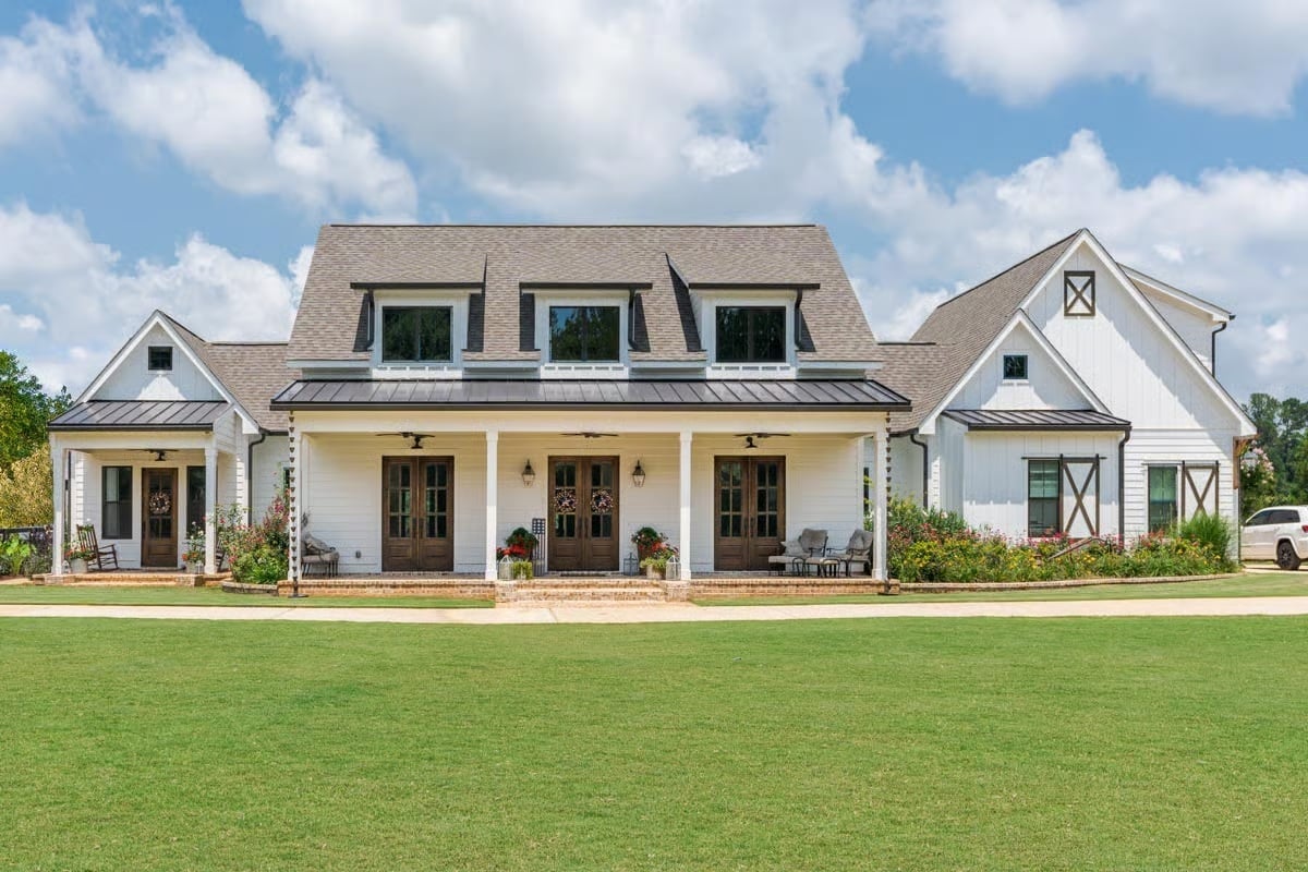 The Dormerfield 4-Bedroom Farmhouse with Wraparound Porch Designed for Families Who Refuse to Live in a Cookie-Cutter Subdivision (Floor Plan)
