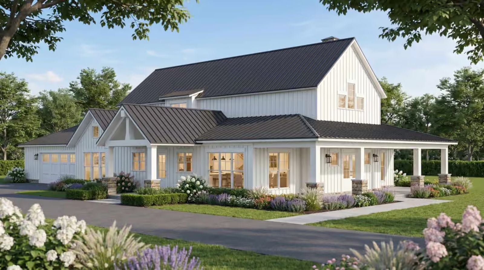 The Granary 3-Bedroom Modern Farmhouse with Sleeping Loft Designed for Families Who Outgrew Their Starter Home Three Years Ago (Floor Plan)