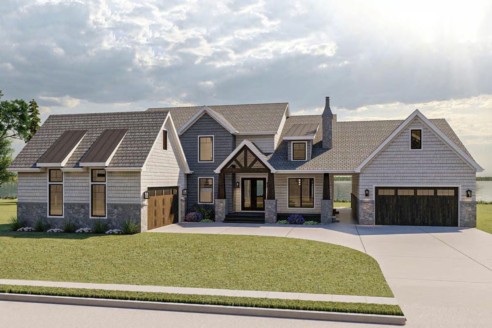 The Lachlan 4-Bedroom Rustic Lake House with Loft Designed for Families Who Live for Lake Days, Long Weekends, and Loud Laughter (Floor Plan)