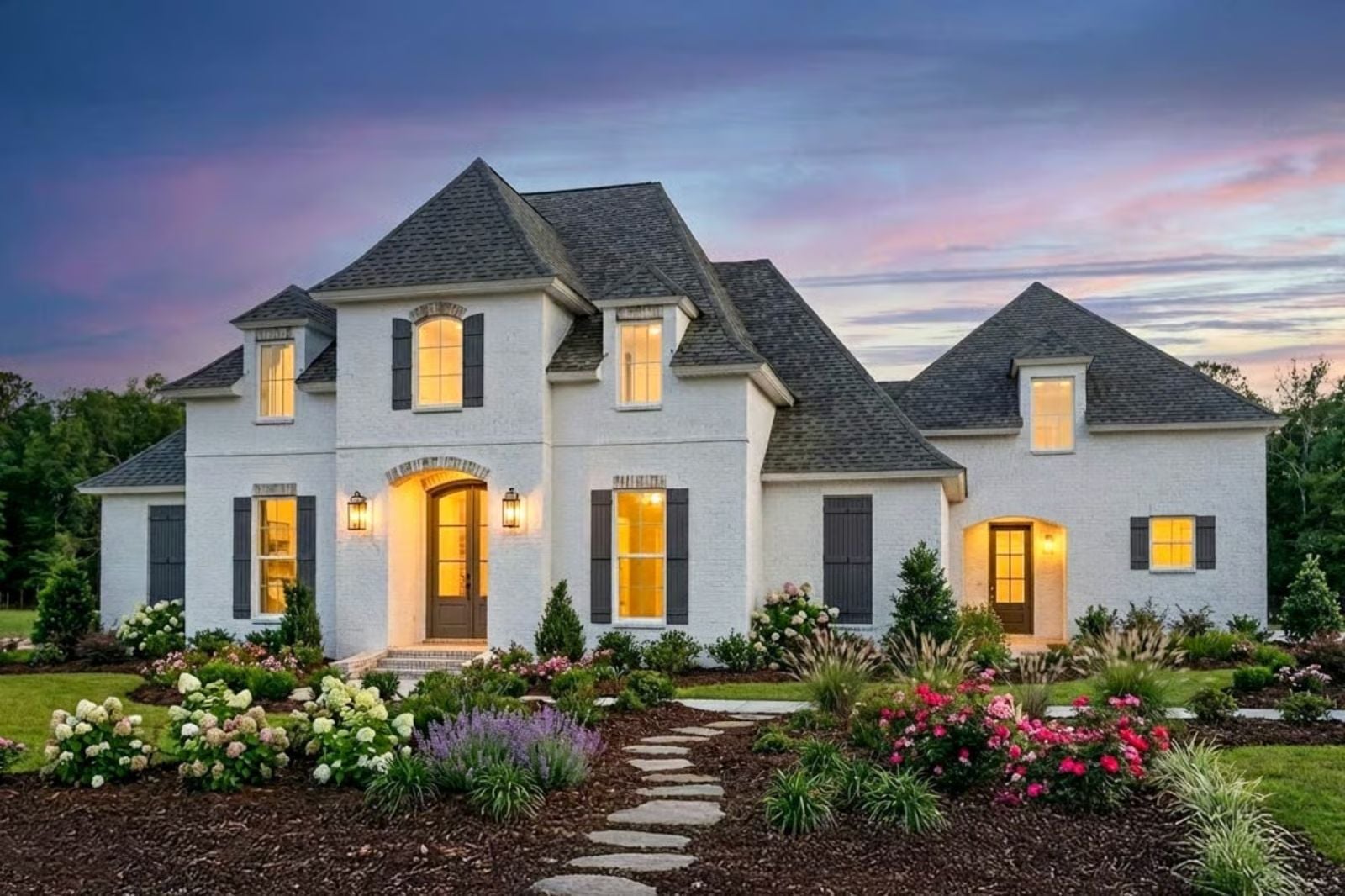The Lavendel 4-Bedroom Acadian with Outdoor Kitchen Designed for Families Who Always End Up Hosting Holidays (Floor Plan)
